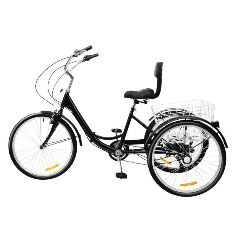 Електровелосипед триколісний LVLONG 24" 500W