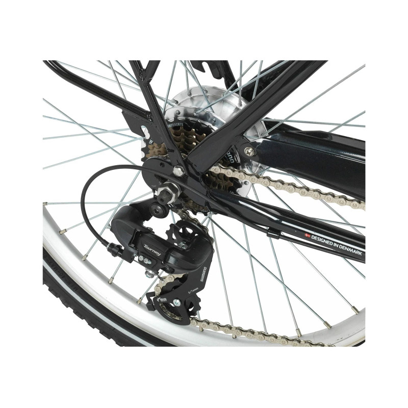 Електровелосипед триколісний вантажний GreenStreet E-Bike “E-Cargo” 24" 468Wh 250W (36V) - Зображення 2