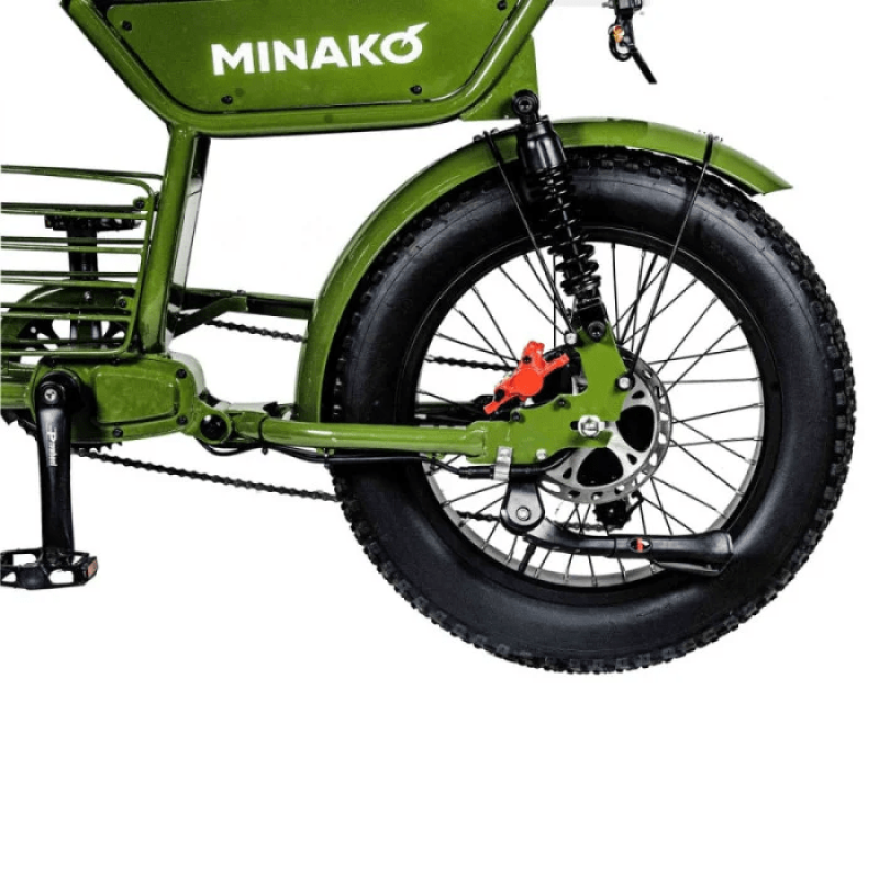 Електровелосипед Minako Bike 750W 48V 18.2Ah 20" - Зображення 4