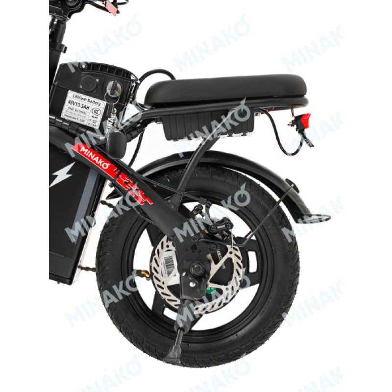 Електровелосипед Minako M1 Pro 240 W · 48 V 10.5 Ah - Зображення 5