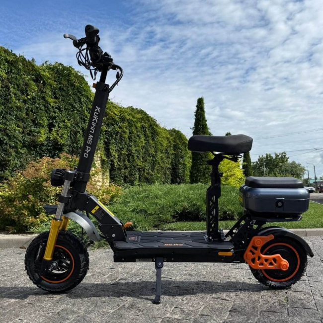 Електросамокат Kugoo M5 Pro Kirin 2000W 48V 26Ah з сидінням