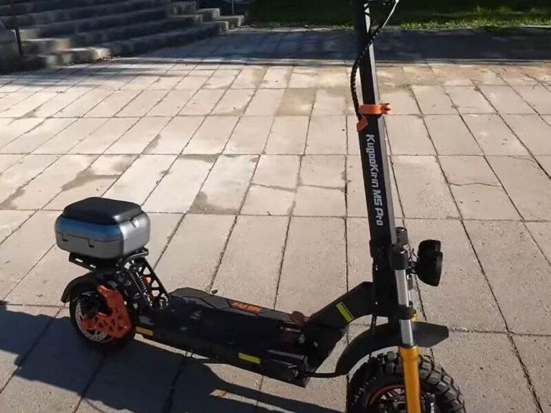 Електросамокат Kugoo Kirin M5 Pro з сидінням і багажником