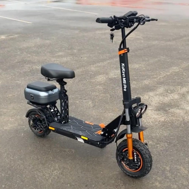 Електросамокат Kugoo Kirin M5 Pro з сидінням і багажником - Зображення 3