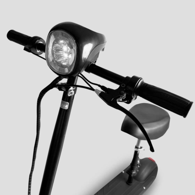 НОВИНКА 2025 РОКУ! Електросамокат EVOBIKE Reno S10 з сидінням і кошиком - Зображення 3