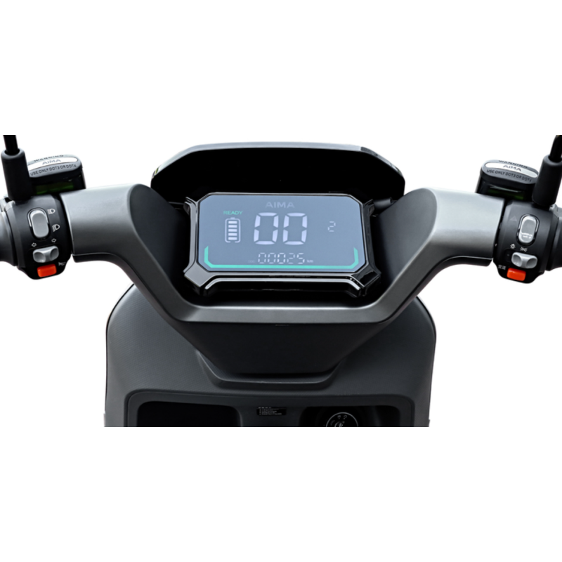 Електроскутер AIMA A700 (Black) 1200W - Зображення 3