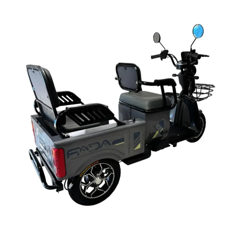 Електроскутер триколісний вантажопасажирський FADA KUBi 1000W - Зображення 4