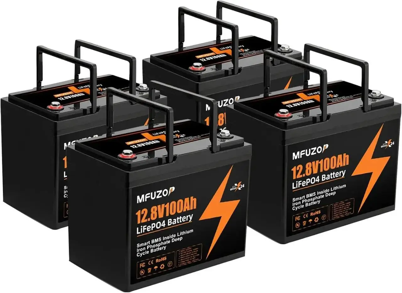 Гібридний інвертор Must 1,5 кВт + Акумулятор MFUZOP 1.28 кВт|100 А, з BMS для ДБЖ, 12В комплект резервного живлення для квартири - Зображення 2