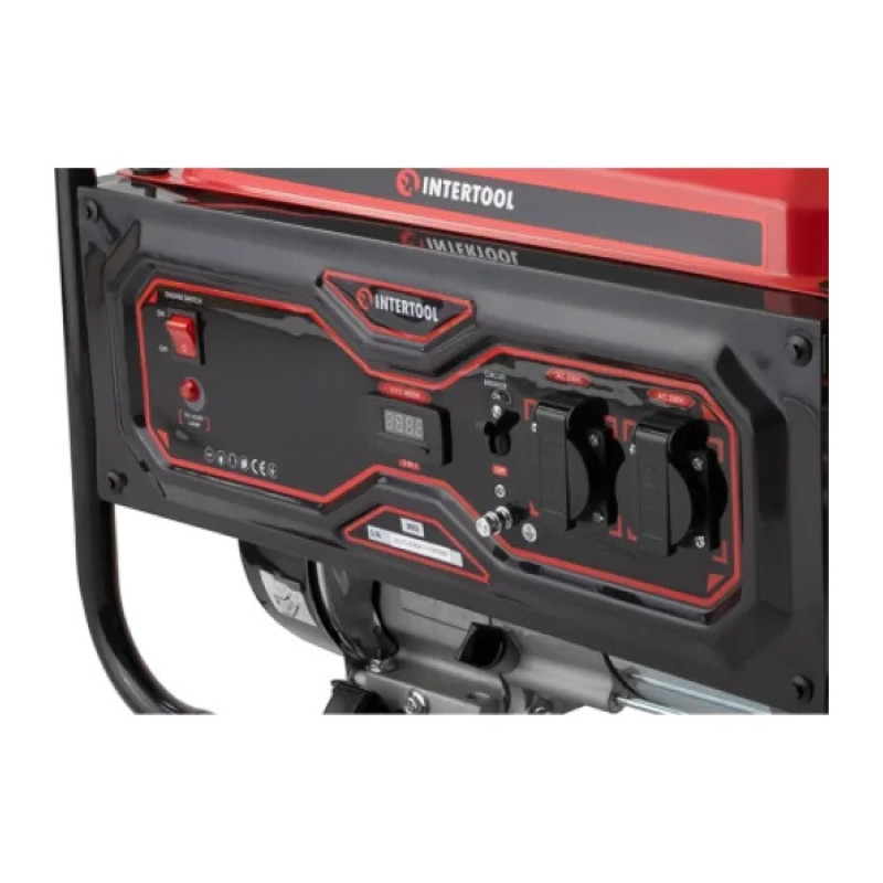 Генератор газово-бензиновий Intertool DT-1133 - Зображення 2