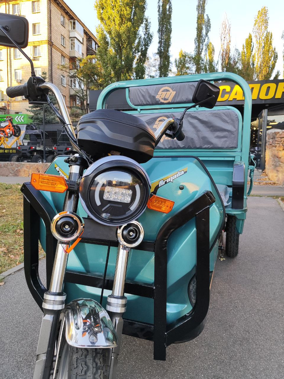 Електротрицикл вантажний Armada E1000W - Зображення 7