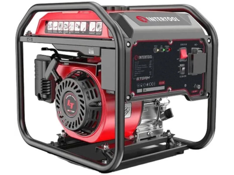 Генератор бензиновий інверторний Intertool DT-1330