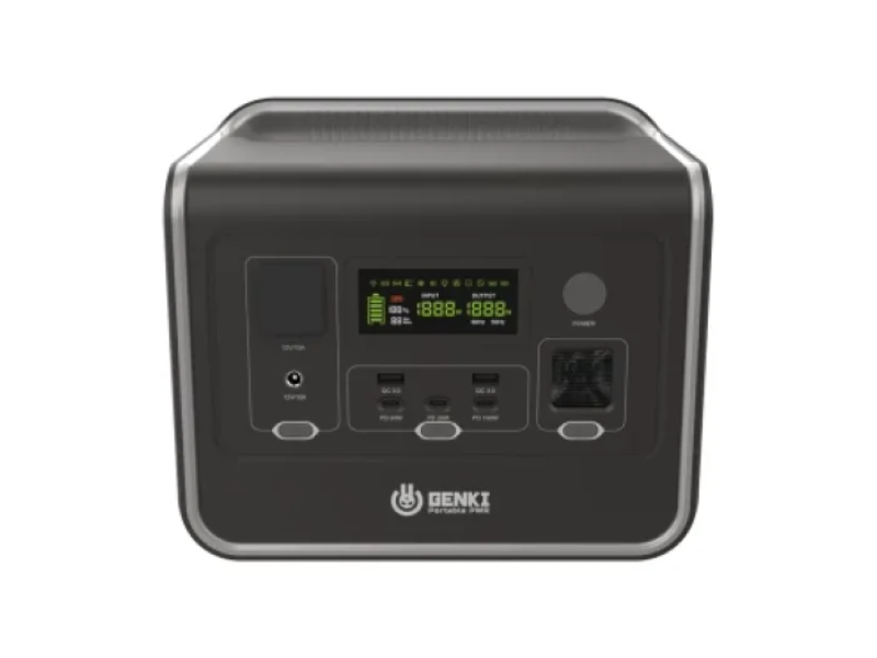 Зарядна станція універсальна GENKI GK-800 (800 W, LIFEPO4) + СОНЯЧНА ПАНЕЛЬ